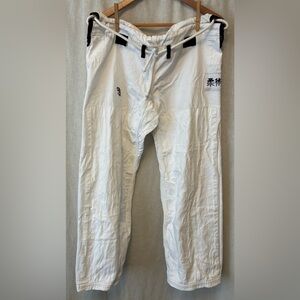 93 Brand White Jiu-Jitsu Gi Pants F4
